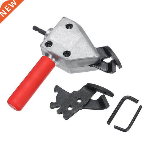 Nibble Metal Cutting Sheet Nibbler Saw Cutter Tool Drill Att
