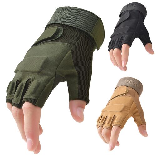 Outdoor Tactical Gloves Airsoft Sport Gloves Half Finger Mil