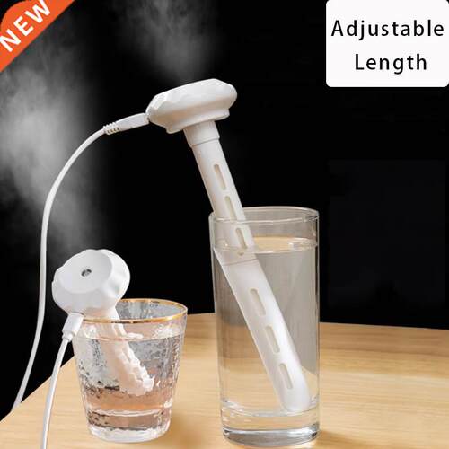USB Mini Ultrasonic Air Humidifier LED Lamp USB Essential Oi