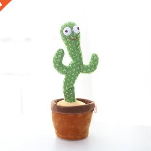 Dancing Cactus Toy Electronic Shake Dancing Toy With The Don