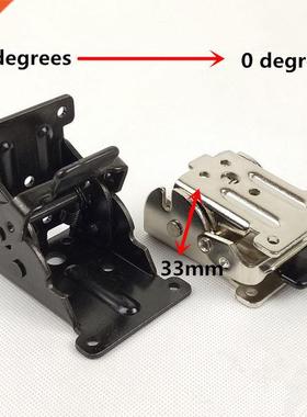 2pcs 90 Degree Folding Hinge Table Legs Brackets Fold Feet F