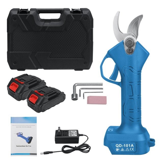 NEW Cordless Electric Pruning Shears 30mm Max Cutting Electr