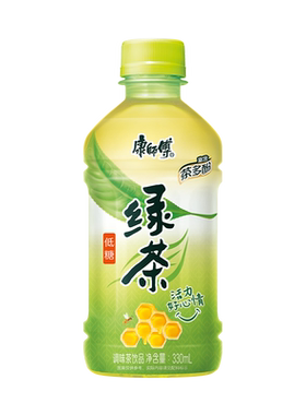 康师傅绿茶蜂蜜茉莉味330ml*24瓶
