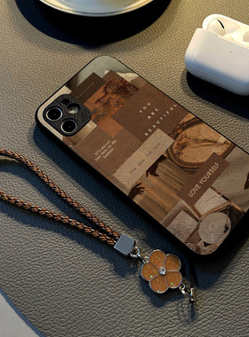 适用opporeno13 12pro 10/7se/6pro/9 5/14手机壳reno15硅胶8创意个性皮纹防摔保护套挂绳潮新款英文标签拼图