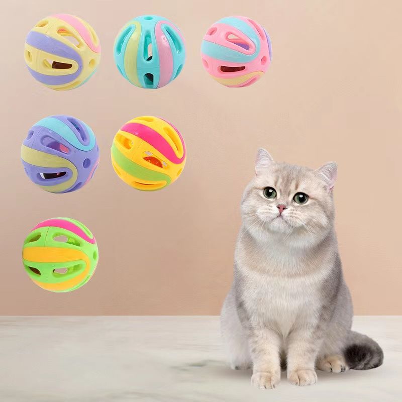 超大猫玩具球猫咪铃铛发声自嗨解闷神器逗猫棒用品大全实用