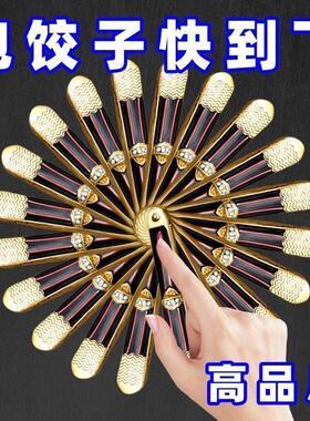 不锈钢家用手工包饺子神器馄饨云吞馅勺搅馅挑馅勺304馅排勺铲子