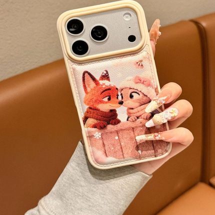 首创鼓包壳尼克朱迪适用opporeno10手机壳女新款reno11疯狂动物城reno9情侣reno8 7 6全包式reno5k防摔保护套