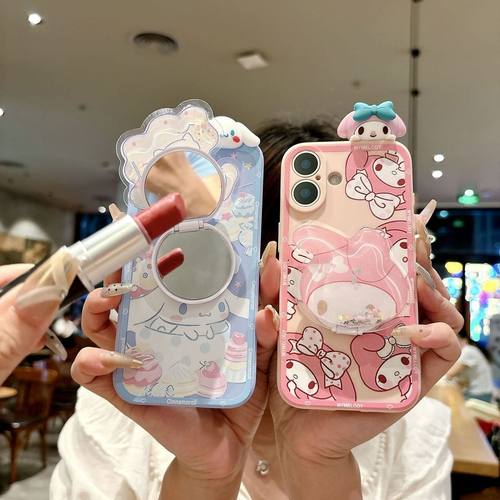 适用于oppoa78手机壳女新款a60三丽鸥玉桂狗a59st背带式a77全包式a73防摔a72流沙支架a83美乐蒂a79硅胶保护套