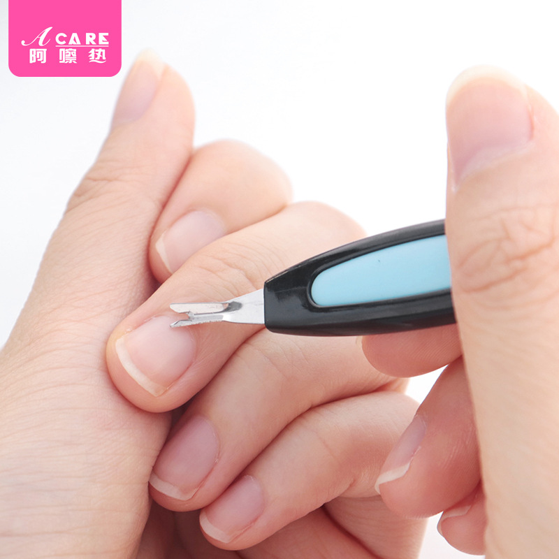 死皮叉CB1S244-死皮推二合一网红修甲美甲工具清理周边指甲新手