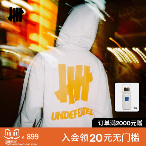 五条杠LOCKUP重磅连帽卫衣