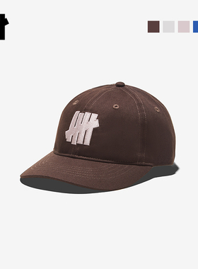 UNDEFEATED五条杠官方冬季新品刺绣大ICON棒球帽（可调节）