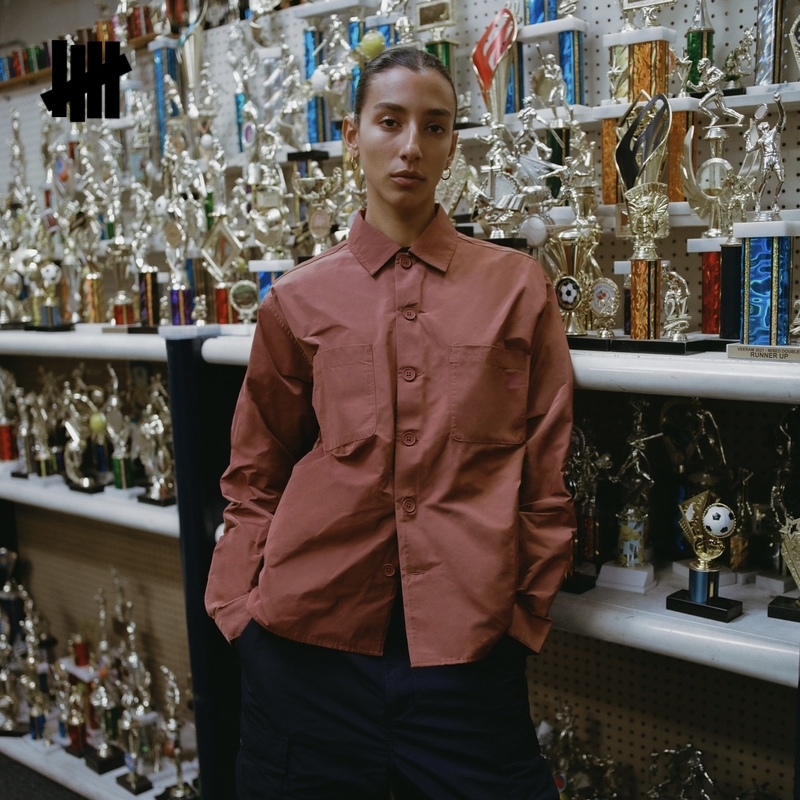 UNDEFEATED春季新品尼龙衬衫外套