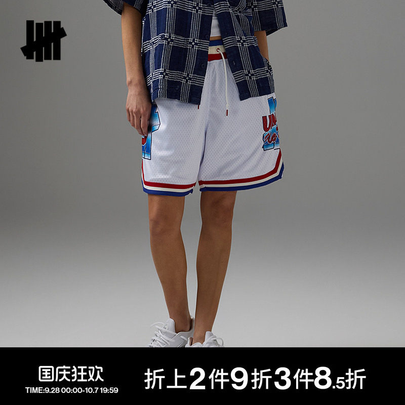 UNDEFEATED五条杠夏季篮球短裤图片