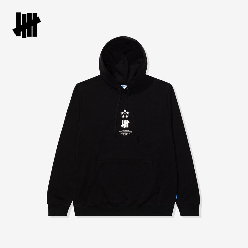 UNDEFEATED星星图案连帽卫衣