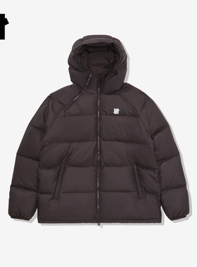 UNDEFEATED五条杠官方秋季新品美式休闲潮酷防泼水连帽拉链羽绒服