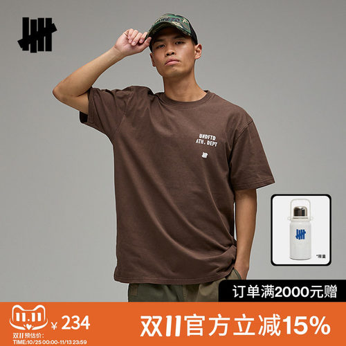 五条杠宽松经典短袖T恤