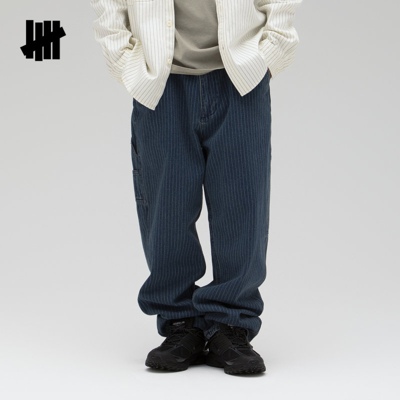 UNDEFEATED复古牛仔伐木裤