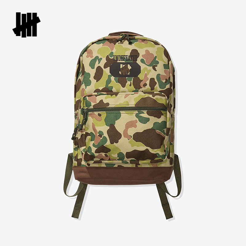 五条杠美式潮流迷彩双肩包