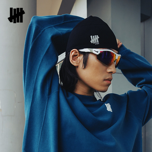 UNDEFEATED五条杠官方秋季新品时尚潮流美式经典休闲针织帽