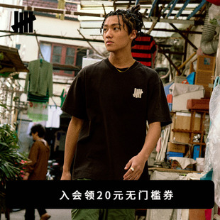 休闲重磅水洗ICON短袖 时尚 T恤 新品 UNDEFEATED五条杠官方夏季