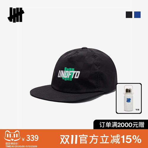 UNDEFEATED五条杠可调节棒球帽