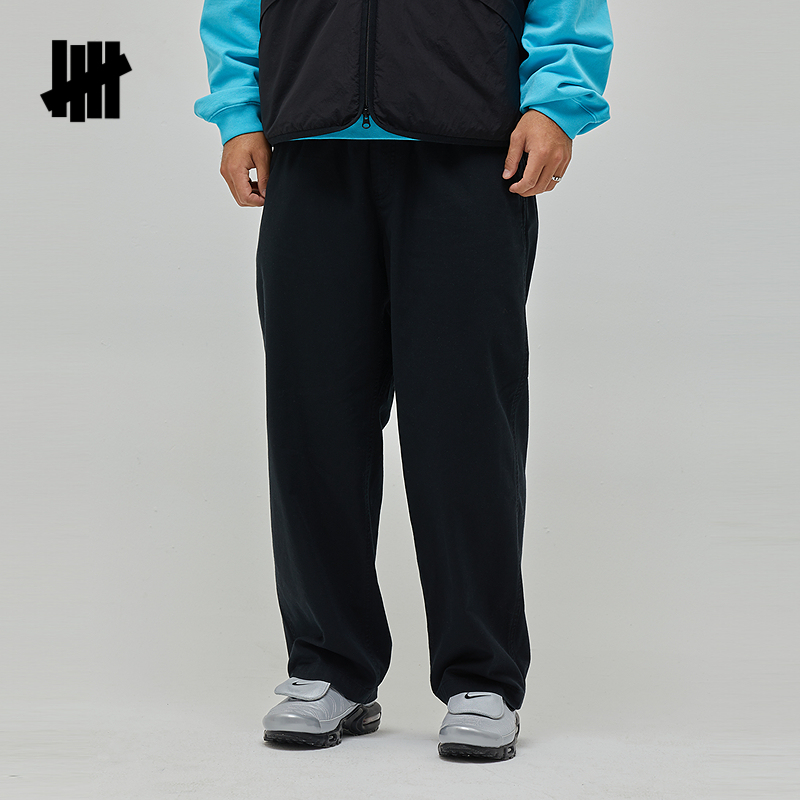 UNDEFEATED五条杠官方春季新品运动休闲简约百搭梭织长裤