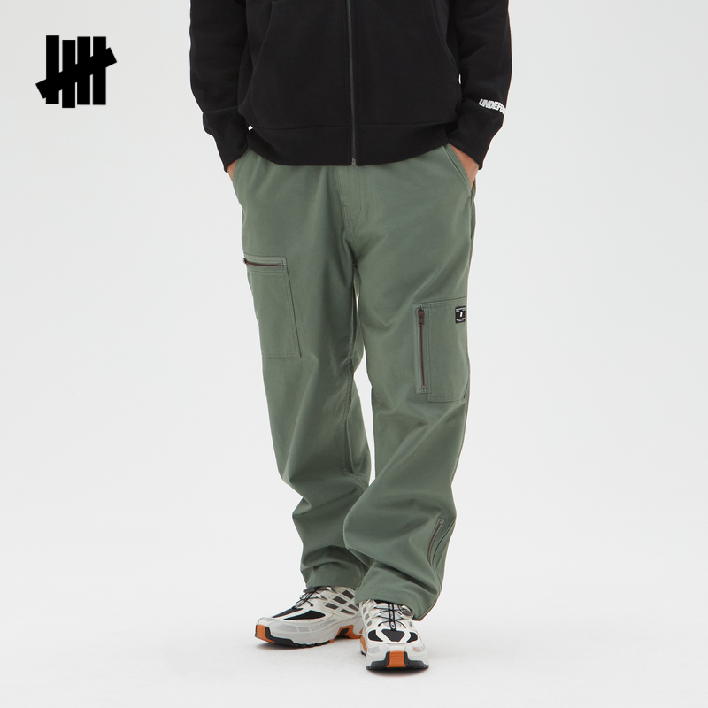 UNDEFEATED五条杠官方秋冬新品时尚潮流经典运动飞行员工装裤长裤