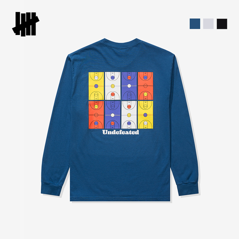 UNDEFEATED潮流运动长袖T恤