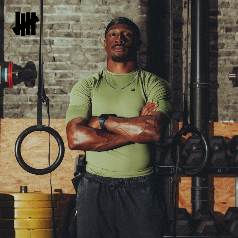 夏季新品运动美式紧身短袖上衣