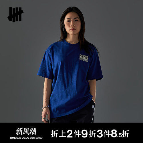 UNDEFEATED五条杠圆筒短袖T恤