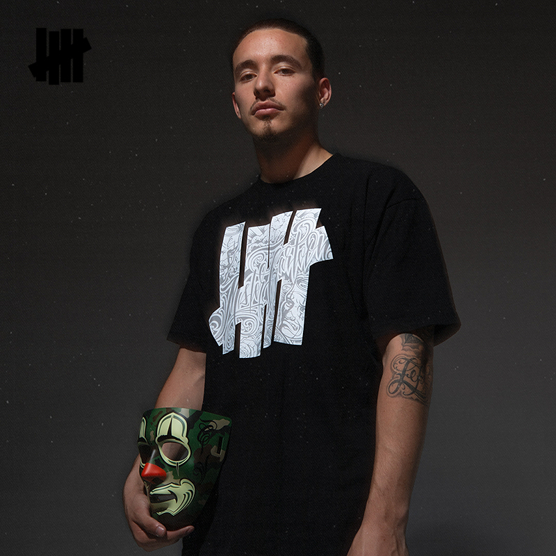 五条杠联名短袖T恤男女同款