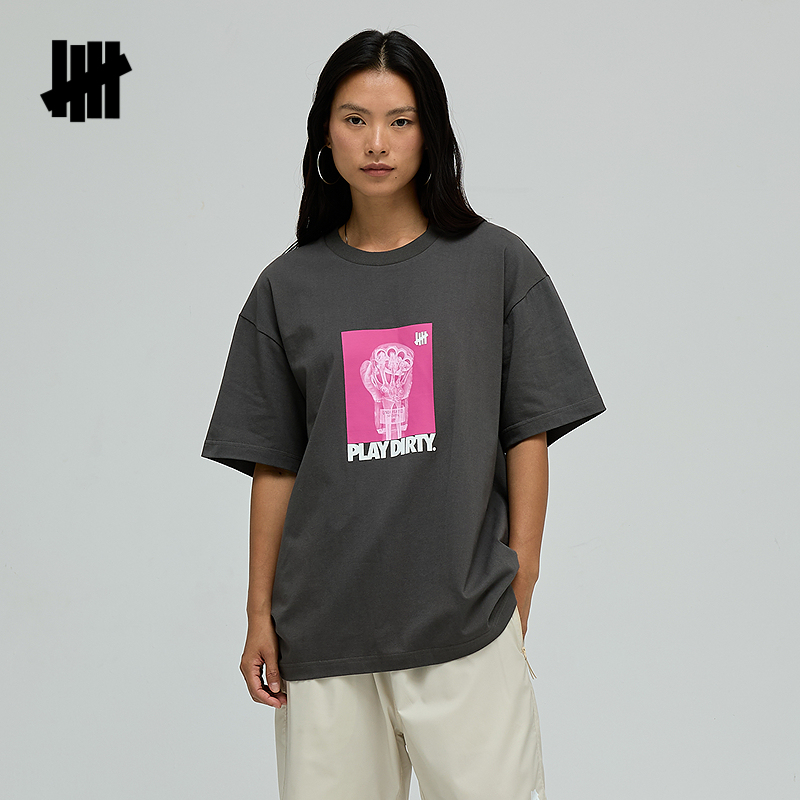 五条杠夏季新品潮流休闲运动短袖