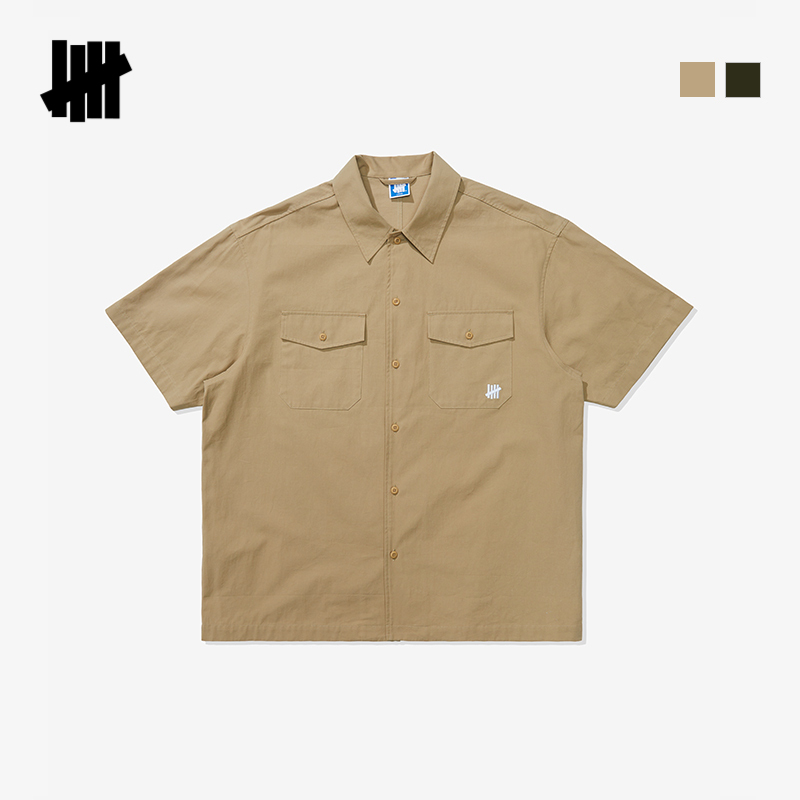 春季短袖衬衫UNDEFEATED