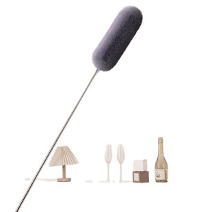 鸡毛掸子除尘扫灰家用可伸缩静电除尘掸大扫除工具扫房顶天花板