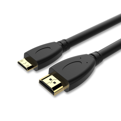 雕塑家HDMI2.0数据线MINI HDMI-HDMI接口4K信号线适用显示器SP03