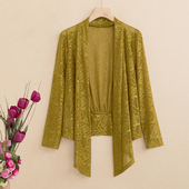 冰丝披肩配裙子上衣短外套吊带连衣裙子外搭开衫 防晒衣女夏季 薄款