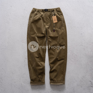 【NextVogue】Corduroy Gramicci Pant 小野人灯芯绒直筒微锥长裤