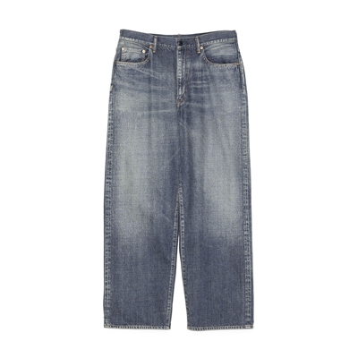 【NextVogue】Nanamica selvage Denim Pants 日产水洗做旧牛仔裤