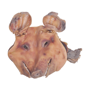 苏北盐城步风特产咸猪头农家带耳朵舌头整只猪脸风干腊肉年货9斤