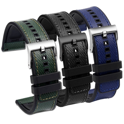 通用阿玛尼手表优质橡胶防水防汗