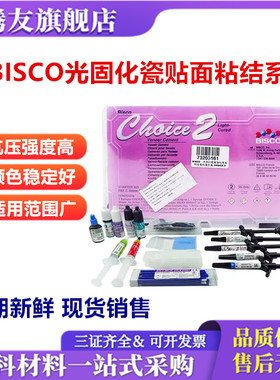 牙科BISCO 光固化瓷贴面粘接系统全瓷粘接套装 CHOICE 2 套装