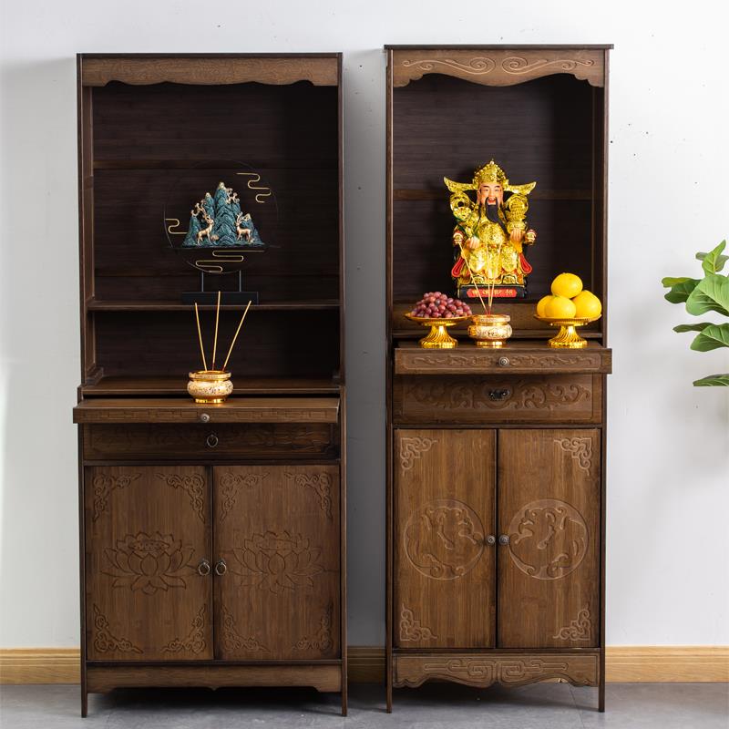 经济型家用佛龛立柜神台供桌香案佛台柜菩萨佛柜供台财神爷供奉桌