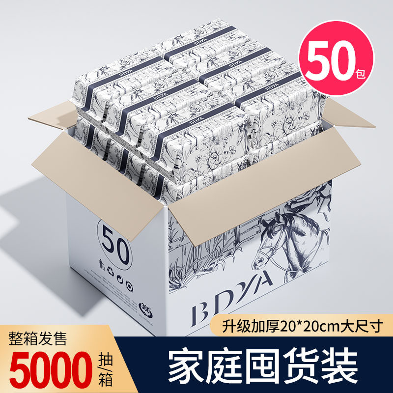 【整箱囤货装】买1次用1年洗脸巾