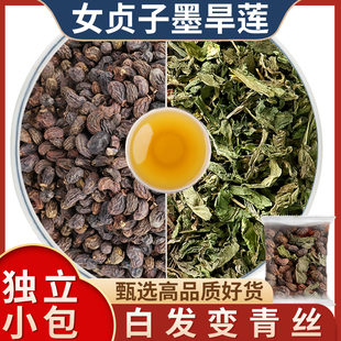 女贞子和墨旱莲茶包中药材正品 组合二至丸旱莲草何首乌桑叶菟丝子