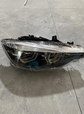 适用于宝马3系大灯320 325 328f35LED黑底耀夜头灯f30总成