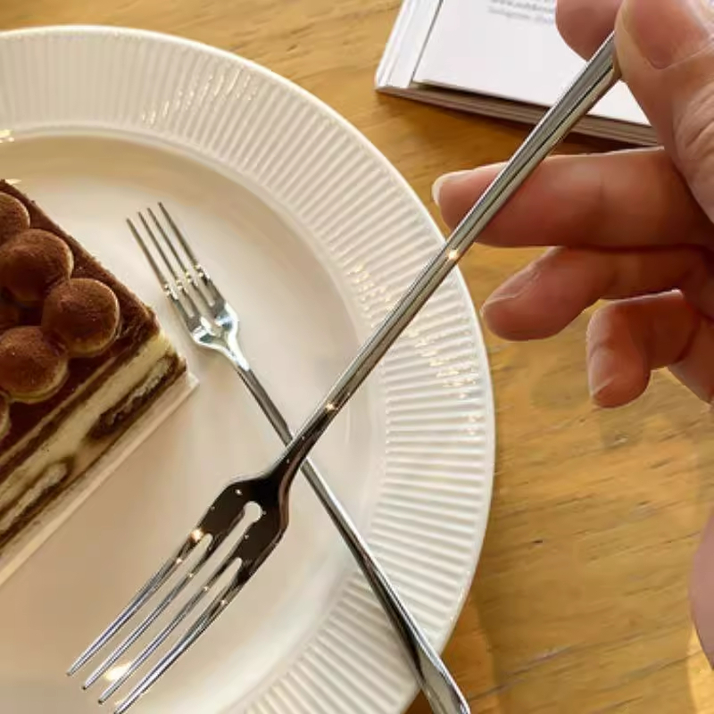 轻奢高颜值不锈钢创意水果叉