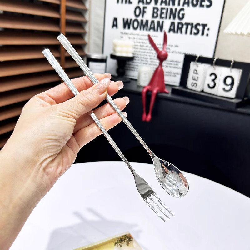 好用的便宜搅拌棒!!316不锈钢咖啡搅拌勺奶粉冰勺长柄汤匙蜂蜜