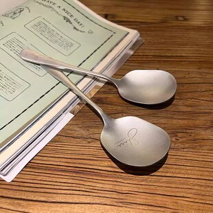 日韩风雪花长柄公勺加厚304不锈钢大汤勺分餐 老板娘自留款