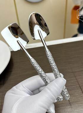 不锈钢精致铁锹小勺子