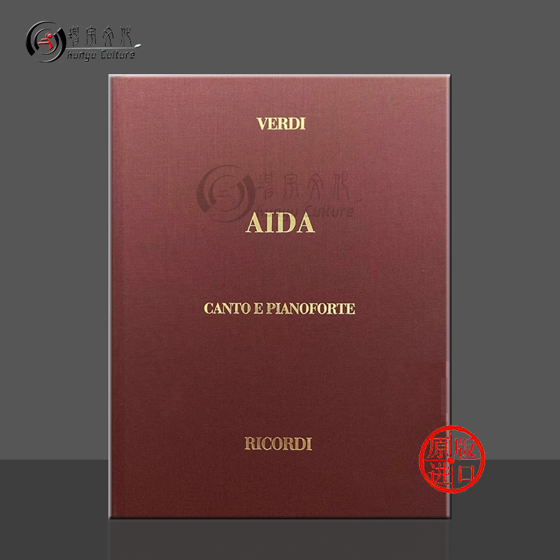 朱塞佩威尔第阿依达声乐总谱